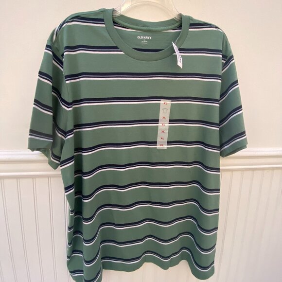 Men's Old Navy Stripped T-shirt size X Large - Picture 2 of 6